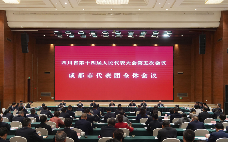 施小琳在参加成都代表团审议时指出
在推动高质量发展上跑出加速度干出新业绩
更好发挥示范带动作用展现中国式现代化的万千气象「相关图片」