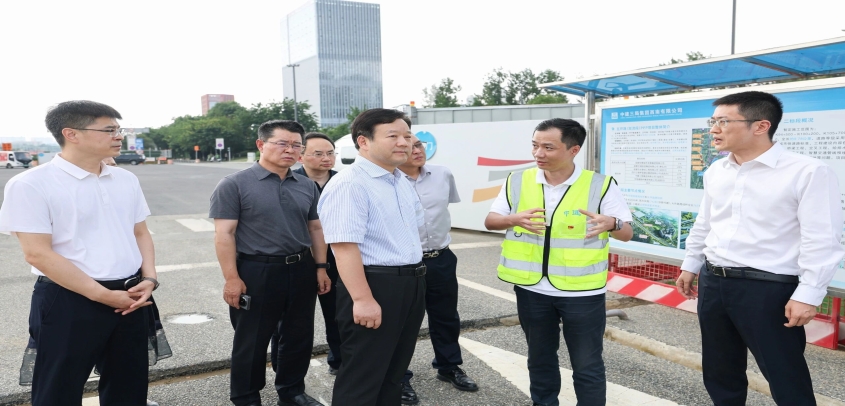 成都市市委书记曹立军调研成都五环路建设推进情况