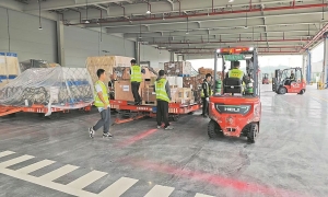 川货蓉品出海再添快车道 天府机场货运提质扩容重点工程试运行