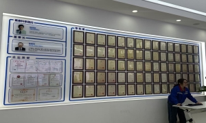 科学家的照片排在董事长之上